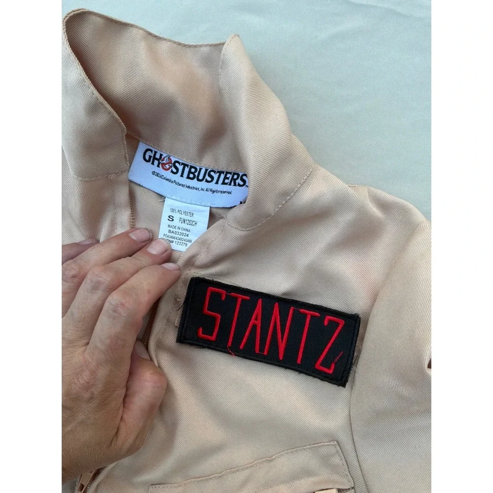 Cosplay‎ Kids Ghostbusters Jumpsuit S Tan Ray Stantz Costume Coveralls
